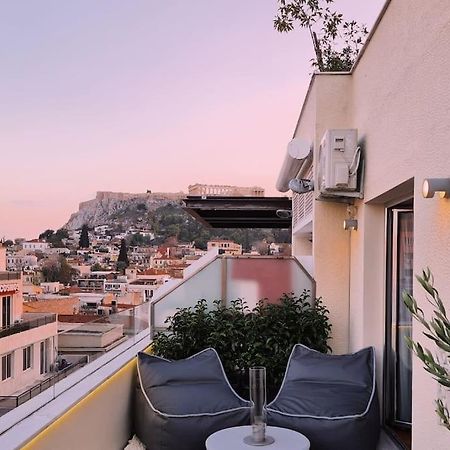 アテネHeated Plunge Pool & Firepit Acropolis Penthouseアパートメント エクステリア 写真