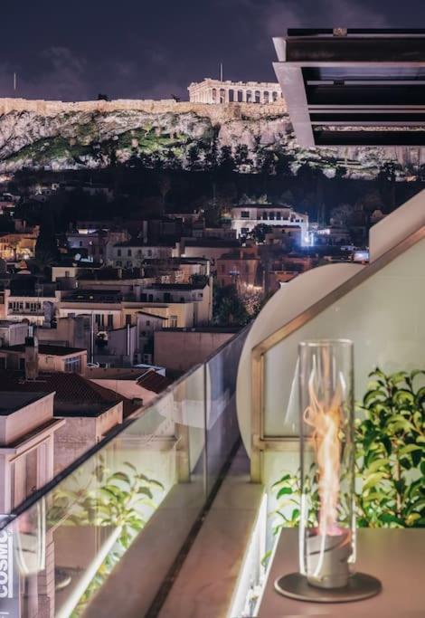アテネHeated Plunge Pool & Firepit Acropolis Penthouseアパートメント エクステリア 写真